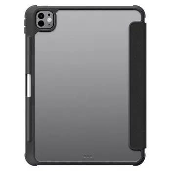 AMAZINGTHING Titan Pro maciņš iPad Pro 11 M5 ar 720° grozāmu statīvu un irbuļa turētāju - melns
