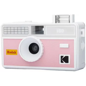 Kodak i60 daudzreizējā 35mm plēves kamera ar iebūvētu zibspuldzi, rozā-pelēka