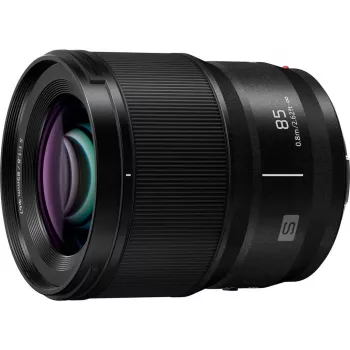 Panasonic LUMIX S 85mm F1.8 objektīvs (S-S85E) - pilna kadra L-Mount galvenais objektīvs portretiem un vāja apgaismojuma apstākļiem