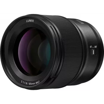 Panasonic LUMIX S 85mm F1.8 objektīvs (S-S85E) - pilna kadra L-Mount galvenais objektīvs portretiem un vāja apgaismojuma apstākļiem