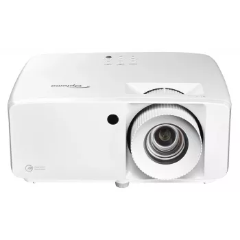 Optoma UHZ67 4K UHD DLP lāzera projektors 4300 ANSI lūmeni 500000:1 kontrasts balts