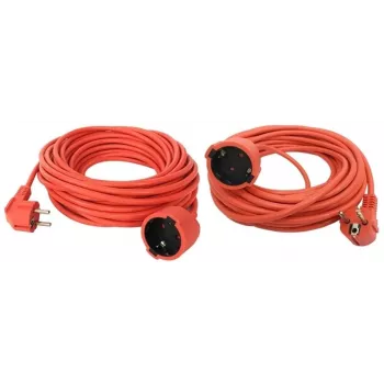 EXTEN SY-CZ-01 30M H05VV-F 3G1.5 pagarinātājs, 30 m, 3-dzīslu 1,5 mm², Schuko spraudnis uz vienu kontaktligzdu, melns