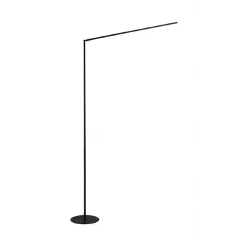 LUMINAIRE FLOOR 16W LED 960LM Melna LED grīdas lampa