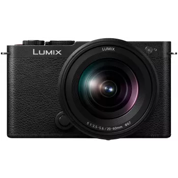 Panasonic Lumix DC-S9 + Lumix S 20-60mm f/3.5-5.6 komplekts, melns (Jet Black) (DC-S9KE-K)