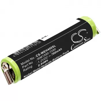 Cameron Sino Ni-MH rezerves akumulators Wella Bella Super Chromini, Contura, Moser Chromini, Wahl Super Taper un citiem (1.2V, 1500mAh, WM1590-7290)
