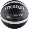 Molten B7D3500 KS FIBA apstiprināta 7. izmēra basketbola bumba – Premium kompozītmateriāla āda, 12 paneļu Giugiaro dizains, iekštelpu sacensībām