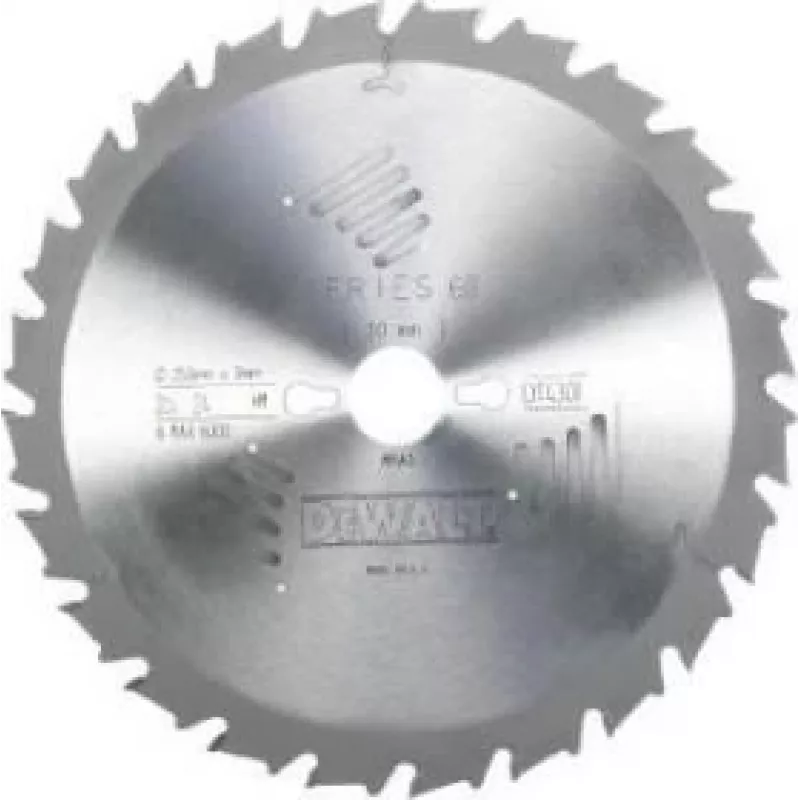 DEWALT DT4321-QZ 165mm 24T ripzāģa disks, TCT, ATB, 20mm urbums, Extreme Runtime