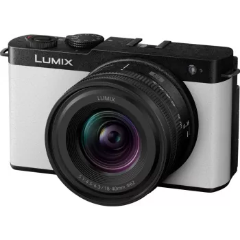 Panasonic Lumix DC-S9 kamera ar 18-40mm objektīvu, dūmakaini balts (DC-S9NE-W)