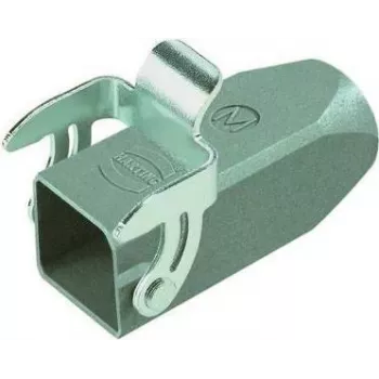 HARTING Han M20 savienojuma korpuss, M20 vītne, presēts alumīnijs, IP65/IP67, putekļi pelēks