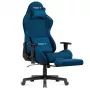 Huzaro Force 5.7 Blue ergonomiskais spēļu krēsls - PU āda, regulējami roku balsti, atgāžama atzveltne, jostas un kakla spilveni