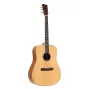 Stagg SA45 D-LW Dreadnought akustiskā ģitāra – dabīga egles virsma ar liepas dibenu un malām