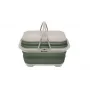 Outwell 651131 Salokāma kempinga ūdens tvertne 10L ar krānu - zila/pelēka