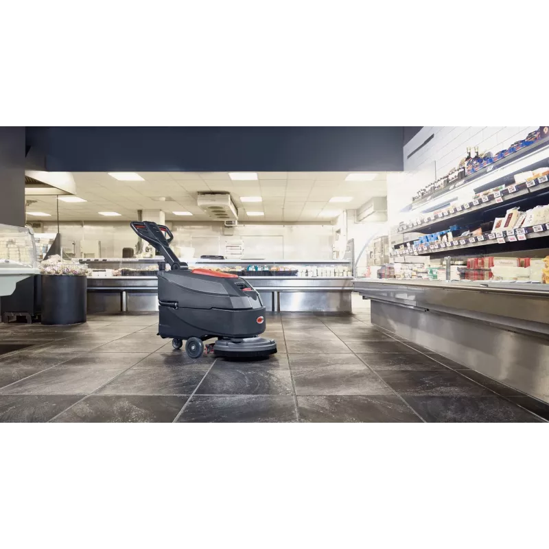 VIPER Nilfisk AS4325B-EU aizmugures pastaigas grīdas mazgāšanas žāvētājs 1720 m²/h