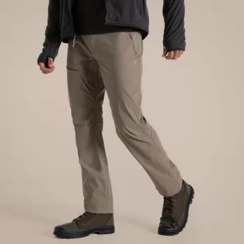 Craghoppers NosiLife Pro Trouser III vīriešu pārgājienu bikses - Pebble, M izmērs