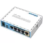 MikroTik hAP ac lite 500 Mbit/s Balts ar PoE atbalstu