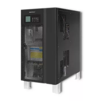 Qoltec 53948 3 fāžu Online Double-Conversion UPS 10kVA 8kW ar LCD