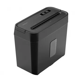 REBEL URZ1030 Šķērsgriezuma papīra smalcinātājs P-4, 4 lapas, 8L, GDPR atbilstošs