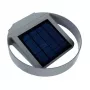 GreenBlue GB130 LED 3W saules apaļā sienas lampa - melna, IP65, PIR kustības sensors, 300lm