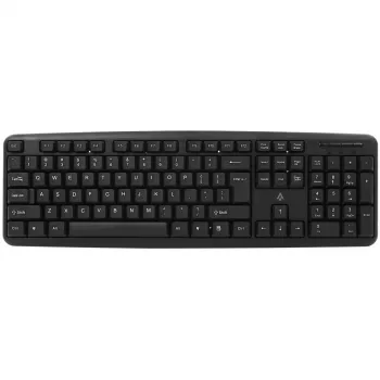 Accura Vista ACC-K1411 vadu pilna izmēra tastatūra, USB, QWERTY, melna