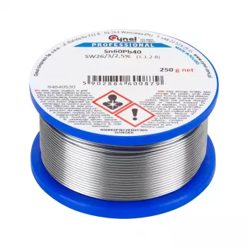 CYNEL TIN SPOOL 2.0mm 250g Sn60Pb40 Svina lodēšanas stieple