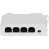 DELTA SPT-POE/3-POE-DIN-E 4 portu DIN sliežu PoE slēdzis/pagarinātājs, 3x PoE Out 30W, 10/100 Mbps, nepārvaldīts, -40 līdz 75°C
