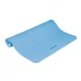 REBEL ACTIVE zils TPE vingrošanas paklājiņš 200x115x1 cm jogai, pilatesam, fitnesam, vingrošanai