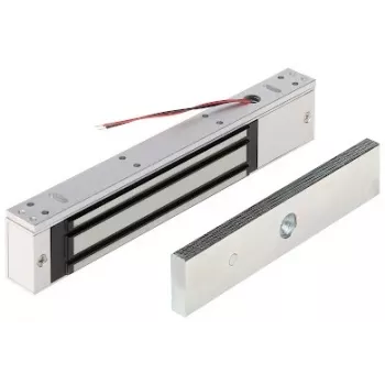 INNE elektromagnētiskā slēdzene ZE-280-5T 280kg turēšanas spēks Fail-Safe 12/24V DC ar LED un durvju sensoru