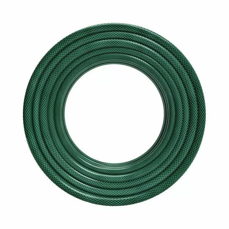 AWTOOLS AW70424 1/2 collu 25m 3 slāņu pastiprināta PVC dārza šļūtene, 8 bar, UV un aļģu izturīga, zaļa