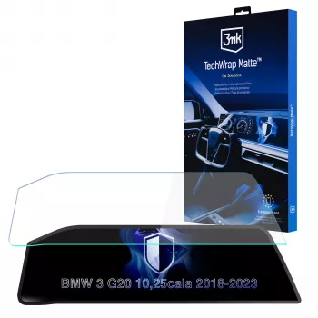 3MK PROTECTION BMW 3 G20 (2018 - 2023) - 3mk TechWrap matēts centrālā displeja ekrāna aizsargs