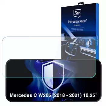 3MK PROTECTION TechWrap matēts ekrāna aizsargs Mercedes-Benz C-Class W205 (2018-2021) 10.25 collu centrālajam displejam