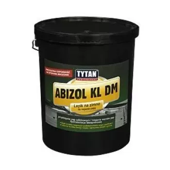 ABIZOL KL DM Titanium Mastic 9kg - Gumijas-bitumena hidroizolācijas hermētiķis
