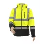 AWTOOLS Softshell jaka T3 ar atstarojošiem elementiem, melna, M izmērs