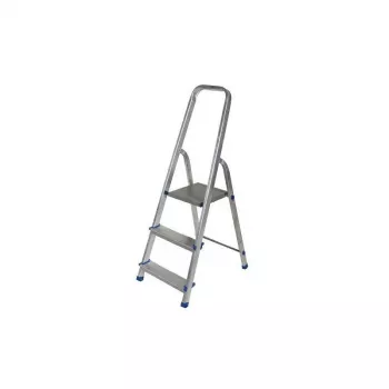 AWTOOLS AW23019 Daudzfunkcionālas salokāmas kāpnes 4x3 pakāpieni Alumīnijs EN 131 150kg