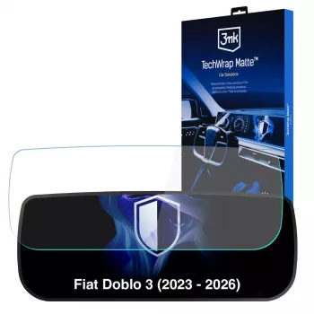 3MK PROTECTION Fiat Doblo 3 (2023 - 2026) - 3mk TechWrap Matēta paneļa aizsargplēve