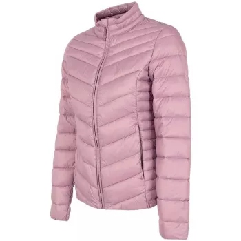 4F Sieviešu gaiši violeta dūnu jaka H4Z22 KUDP002 52S