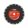 AWTOOLS AW45351 Dimanta slīpēšanas kauss 125 mm Turbo segments betonam, mūrim, akmenim - sausā slīpēšana, 22,23 mm urbums