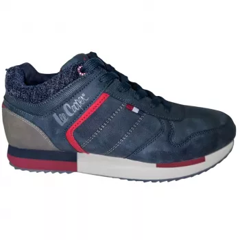 Lee Cooper vīriešu ikdienas apavi Navy Red LCJ-21-29-0642M