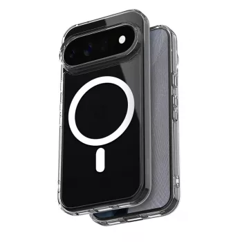 CRONG Hybrid Clear Magnetic MagSafe maciņš Google Pixel 11 Pro XL - caurspīdīgs