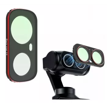 SUNNYLIFE Magnetic Black Mist 1/4 filtrs Insta360 X4 – kinematogrāfisks mīksts mirdzums, ātrās atbrīvošanas, HD optiskais stikls