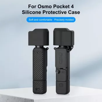 PULUZ 4-in-1 aizsargkomplekts DJI Osmo Pocket 4 - Melns (PU1109B)