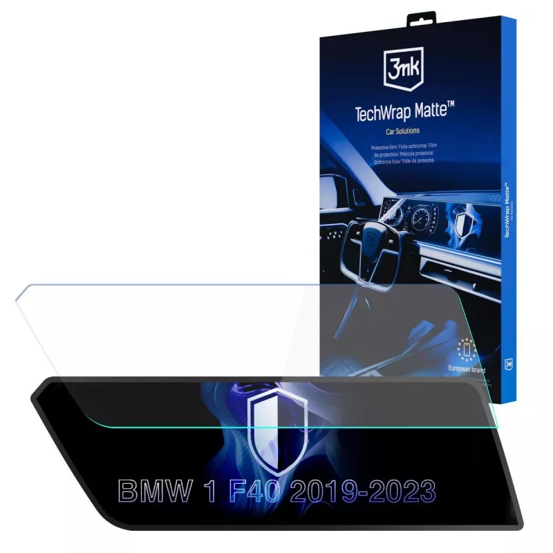 3MK PROTECTION BMW 1 F40 (2019-2023) TechWrap Matēta centrālā displeja aizsargplēve