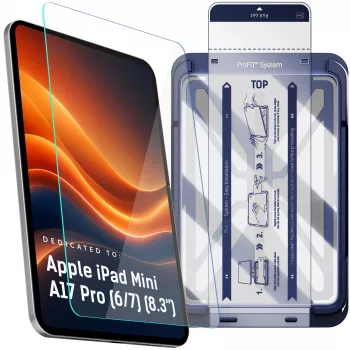 3MK PROTECTION Apple iPad Mini A17 Pro (6/7) (8.3) - līdz 10 3mk HARDY GlassTab ProFIT