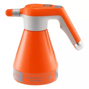 KWAZAR ACCU 1.4L dārza smidzinātājs ar akumulatoru – uzlādējams, regulējama misiņa sprausla, 2,5 bar, ergonomisks