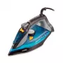 Mesko MS 5041 Tvaika gludeklis 3000 W Keramikas pamatne 350 ml Melns ar ziliem akcentiem