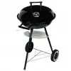 MASTER GRILL KATLS MELNS MG913 8L Čuguna katls ar vāku un noņemamām kājām