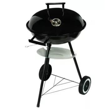 MASTER GRILL KATLS MELNS MG913 8L Čuguna katls ar vāku un noņemamām kājām