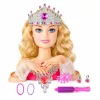 LEAN TOYS Beauty Fashion veidošanas galva lelle ar aksesuāriem, blondi mati, 25 cm, bērniem no 3 gadiem