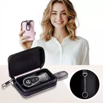 Tech-Protect KLR300 Faraday maciņš atslēgu signālu bloķētājs RFID Pink
