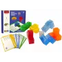 LEAN TOYS Magic Magnetic Cube 7 Elements - Magnētiskā 3D puzle, 7 gabali, daudzkrāsaina, izglītojoša rotaļlieta no 6 gadu vecuma