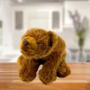 LEAN TOYS Plīša rotaļlieta Brūns lācis Apskaujams rotaļu lācītis 28cm